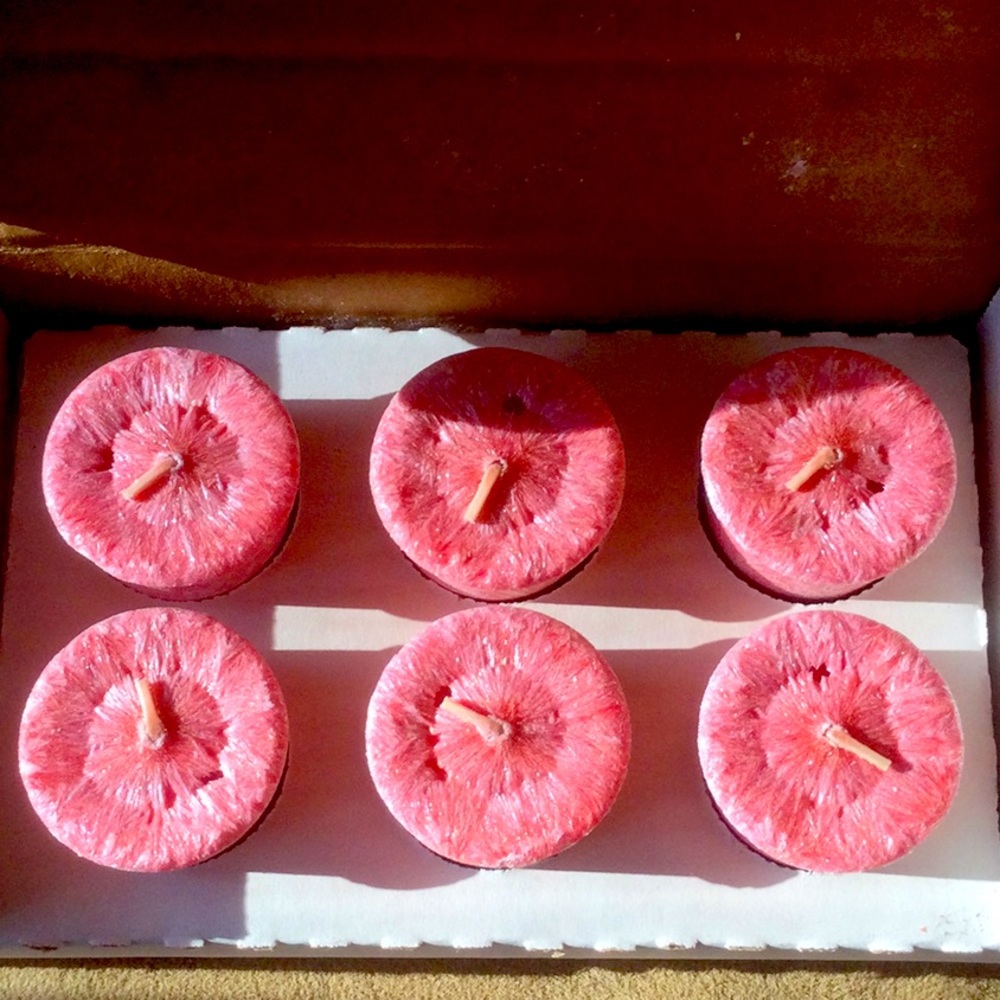 Set of 6 Mia Bella votives